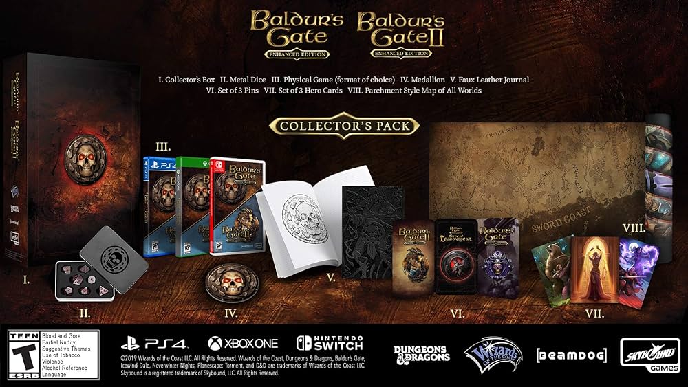 Baldur's Gate Enhanced Edition Collector's Pack (Nintendo